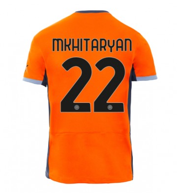 Inter Milan Henrikh Mkhitaryan #22 Tredje trøje 2023-24 Kort ærmer